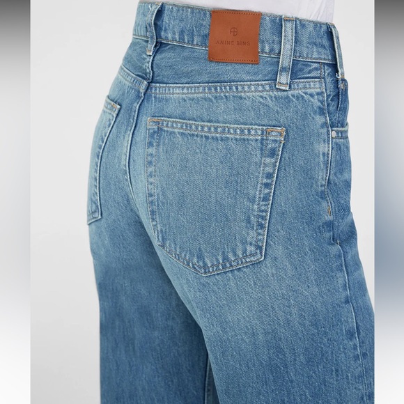 NWT ANINE Bing ROY Jeans in Nordic Blue - Picture 11 of 15